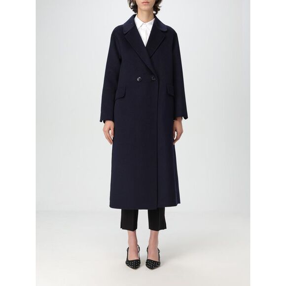 Hanita Coat Woman Blue - Picture 1 of 4